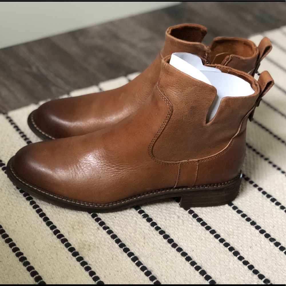 Franco Sarto Leather bootie